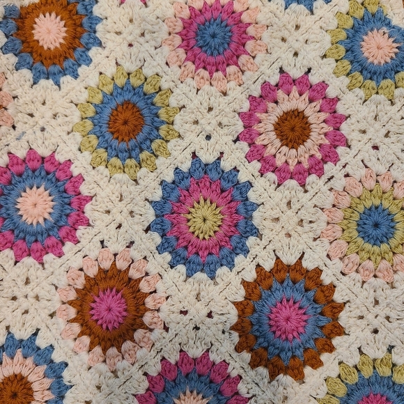 Zara Crochet Granny Core Sleeveless Dress - Picture 2 of 4